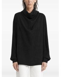 TOTEME - Cowl-Neck Scarf-Detail Blouse - Lyst
