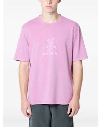 ACHM - Logo-Motif T-Shirt - Lyst