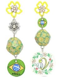 Amir Slama - Drop-Design Earrings - Lyst