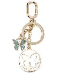Furla - Butterfly-Charm Keyring - Lyst