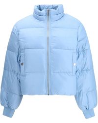 Ganni - Piumino Con Zip - Lyst