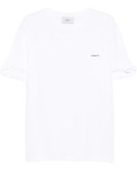 Coperni - Ruffle-Sleeve T-Shirt - Lyst