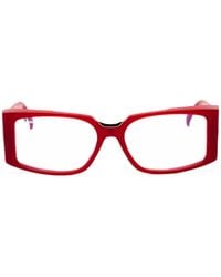 Max Mara Eyewear - Rectangle-Frame Glasses - Lyst