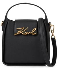KARL LAGERFELD - K/Signature Small Bag - Lyst