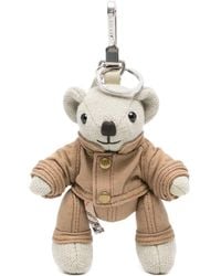 Burberry - Thomas Bear Keyring - Lyst