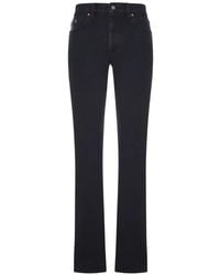 Saint Laurent - Straight-Leg Five-Pocket Jeans - Lyst