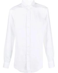 Ralph Lauren - Long-Sleeved Linen Shirt - Lyst