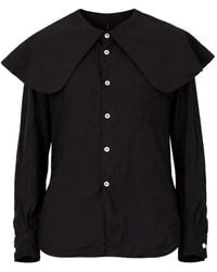 Comme des Garçons - Pilgrim Collar Blouse - Lyst