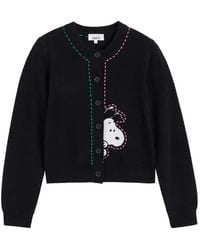 Chinti & Parker - Snoopy Peep Cardigan - Lyst
