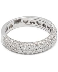 ROSEKEY - 18K Pavé Diamonds Ring - Lyst