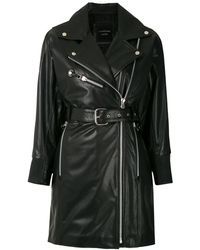 À La Garçonne Leren Jack - Zwart