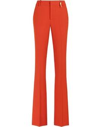 Roberto Cavalli - Tiger Tooth-Detailed Flared Trousers - Lyst