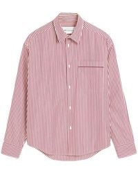 Ami Paris - Camisa Estilo Boxy De Manga Larga - Lyst