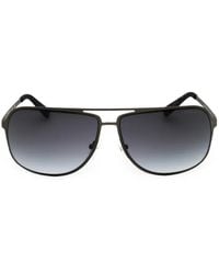 Kenneth Cole - Gradient-Lens Pilot-Frame Sunglasses - Lyst