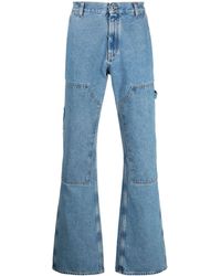 Off-White c/o Virgil Abloh Flared Jeans - Blauw