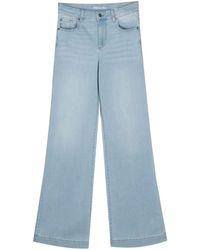 Liu Jo - Mid-rise Flared Jeans - Lyst