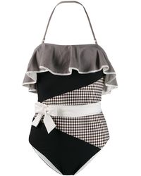 Marysia Swim Gingham Badpak - Wit