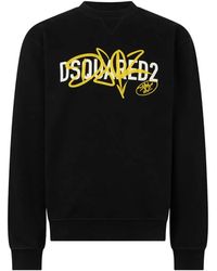 DSquared² - Crew Neck Sweatshirt - Lyst