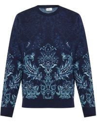 Etro - Wool Sweater - Lyst