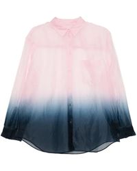 JNBY - Gradient Silk Shirt - Lyst