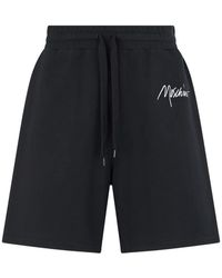 Moschino - Logo-Detail Drawstring Shorts - Lyst