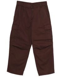 Carhartt - Logo-Patch Trousers - Lyst