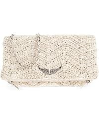 Zadig & Voltaire - Pochette Rock En Macramé - Lyst