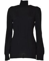 Moschino - Fine-Knit Jumper - Lyst