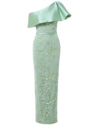 Rami Al Ali - Floral Beaded Off-Shoulder Maxi Dress - Lyst