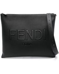 Fendi - After Leather Shoulder Bag - Lyst