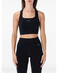 PANGAIA - Logo-Print Fine-Ribbed Tank Top - Lyst