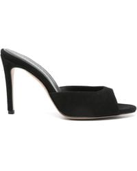 Ginissima - Vicky Suede Heeled Sandals - Lyst