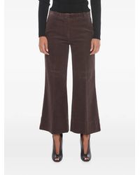 Ql2 - Corduroy Flared Trousers - Lyst