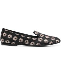 10 Corso Como Logo-print Chunky Sandals in Black Womens Shoes Flats and flat shoes Flat sandals 