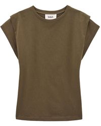 Ba&sh - Pio Padded-Shoulder T-Shirt - Lyst