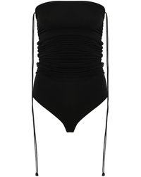Wolford - Fatal Draping String Bodysuit - Lyst