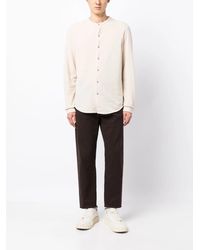 Holzweiler - Henley-Collar Button-Down Shirt - Lyst