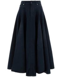 Balenciaga - A-Line Maxi Skirt - Lyst