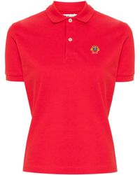 Bally - Embroidered-Logo Polo Shirt - Lyst