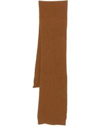Dell'Oglio - Ribbed Scarf - Lyst
