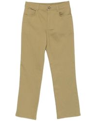 Moschino - Logo-Patch Trousers - Lyst