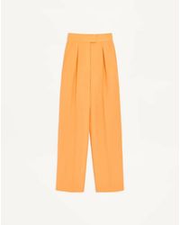 Valentino Garavani - British Pleated Straight-Leg Trousers - Lyst