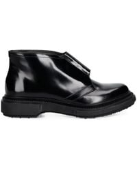 Adieu - Type 221 Zip-Front Leather Ankle Boots - Lyst