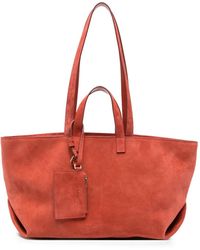 A.P.C. - Drummer Suede Tote Bag - Lyst