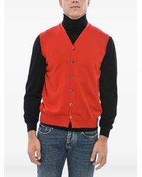 Malo - Sleeveless V-Neck Vest - Lyst