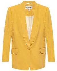 Munthe - Single-Breasted Blazer - Lyst