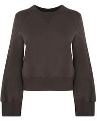 Sacai - Raglan-Sleeve Balloon-Sleeve Sweatshirt - Lyst