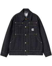 Carhartt - Logo-Patch Denim Jacket - Lyst