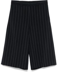 Stella McCartney - Pinstriped Tailored Shorts - Lyst