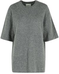 Loulou de Saison - T-Shirt Mit Rundem Ausschnitt - Lyst
